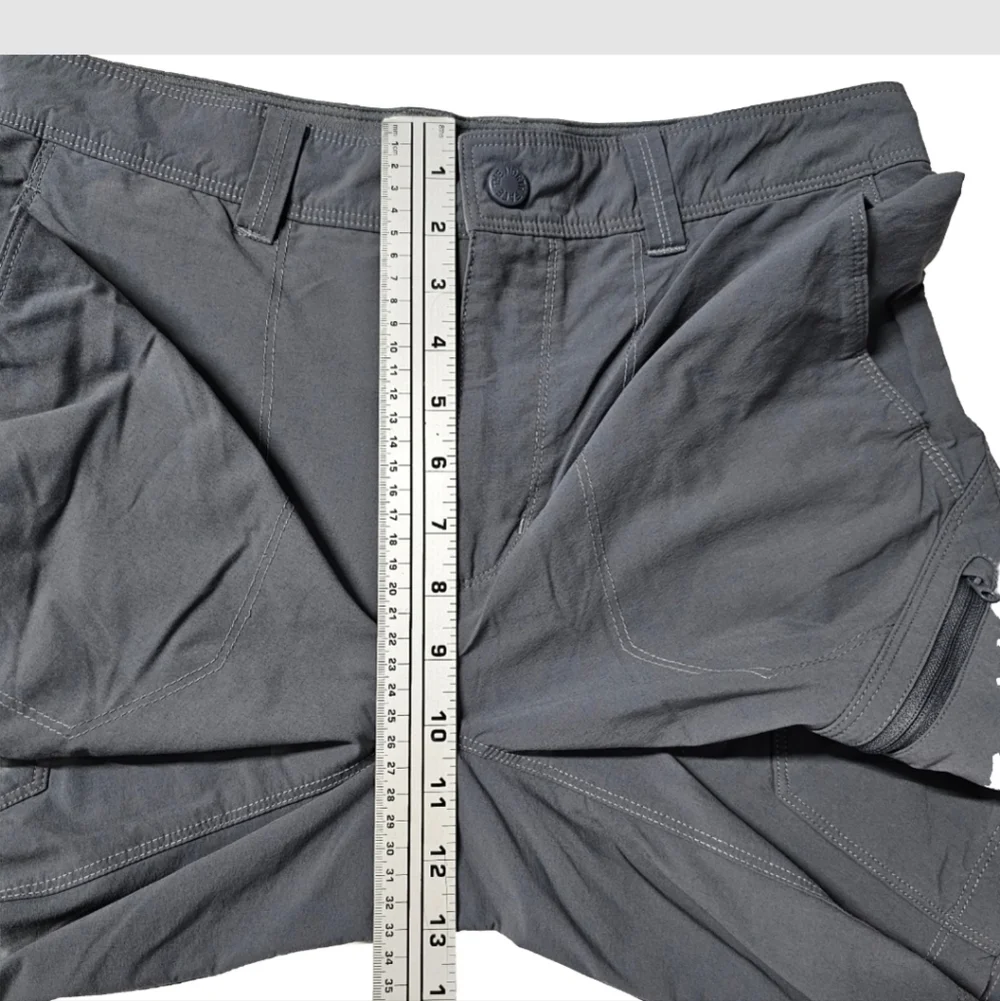 The North Face Men's Gray Cargo Hiking Outdoor Performance Shorts, Size 32